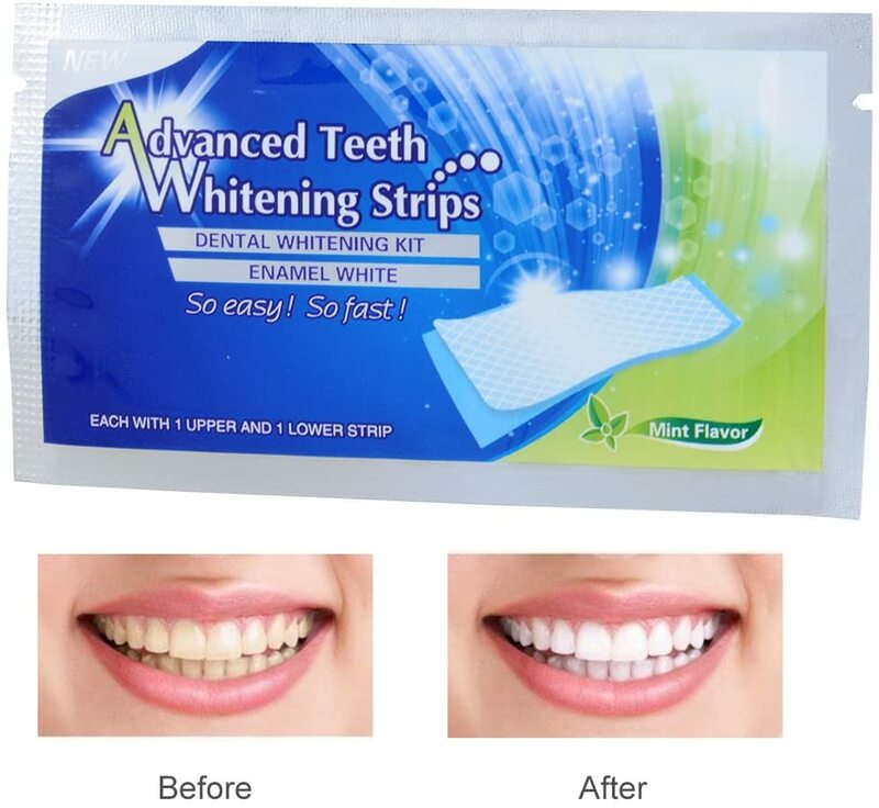 Professionelle Gel Zahnweiß-streifen Zähne Streifen Bleaching Dental Bleichen Werkzeuge Entfernung Fleck Oral Hygiene Pflege