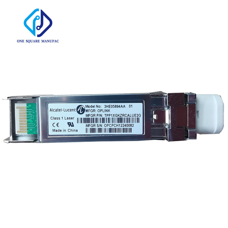 Alcatel-Lucent 3HE05894AA Aa 01 10GE Zr 80Km Lc Sfp + 7705/7750SR Fiber Lc Optische Module transceiver