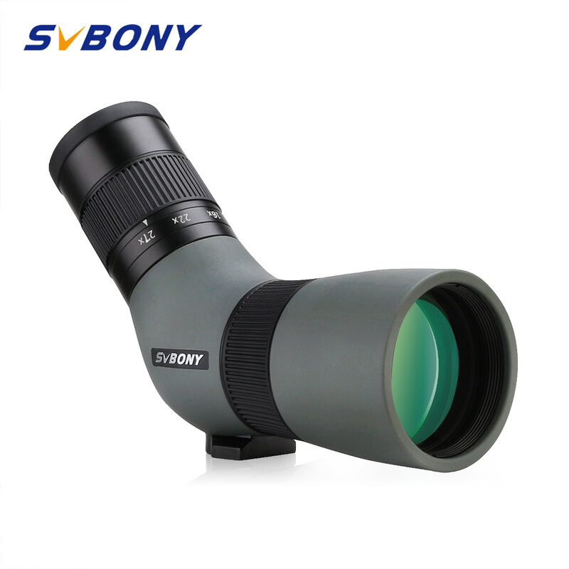 SVBONY-Telescópio para Birding, Dispersão Extra Baixa, Correção de Fase, Revestido, poderoso Monocular, Spotting Scope, SV410, 8-24x50, 9-27x56