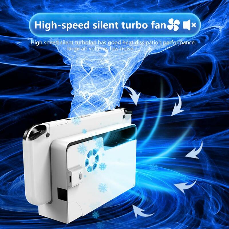 Cooling Fan Solid Practical Functional Host Base Cooler Plug Play Cool Down Quickly Cooling Stand