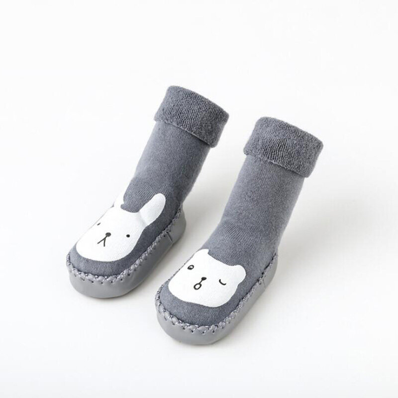 New baby floor foot socks autumn and winter thickening baby foot socks