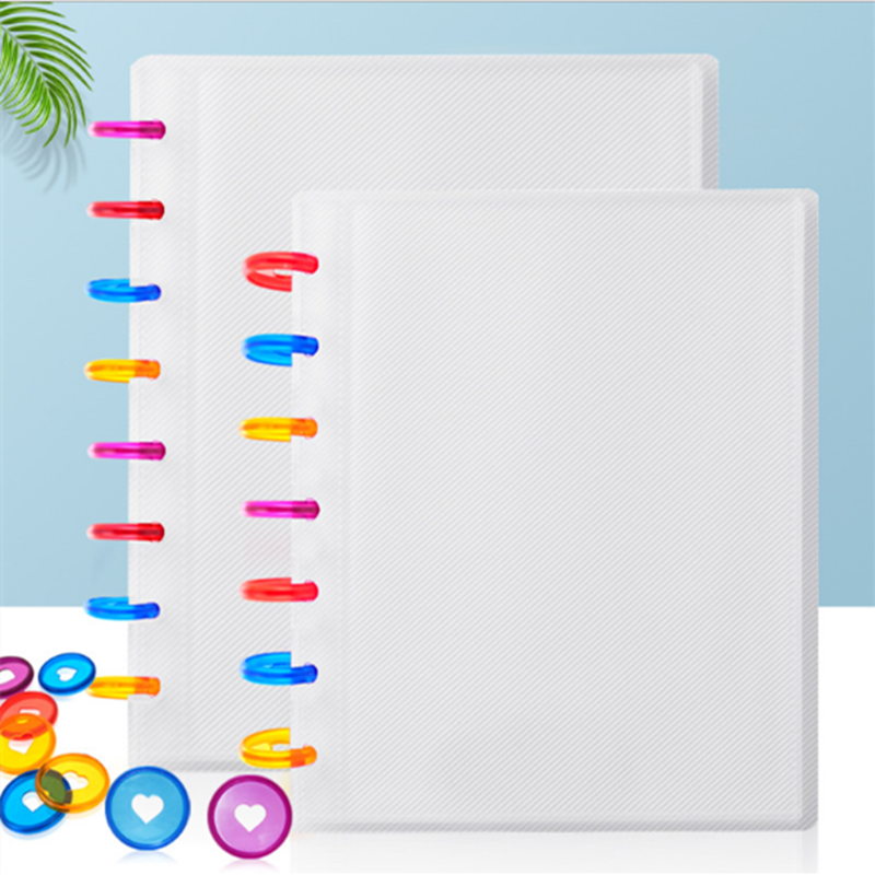 30PCS Expansion Discs 28mm Multicolor Bindung Ring Discs für Notebooks und Planer