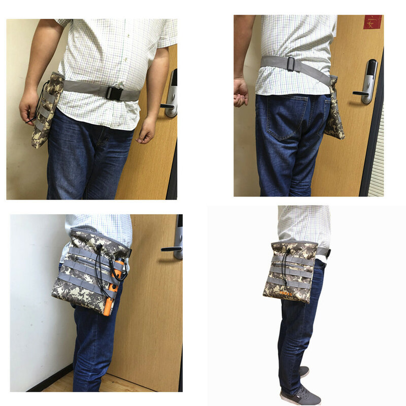 Digger's bag-Detector de Metales de camuflaje, cintura para detección de metales y caza de tesoros