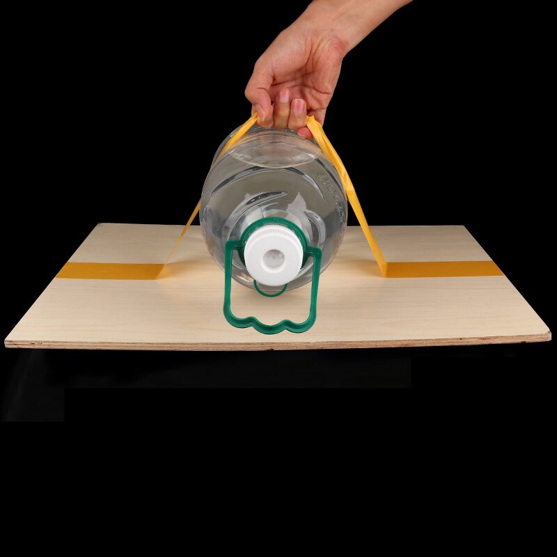 Ruban adhésif Double face en acrylique PET de 50M, autocollant clair sans Trace, emballage en papier Transparent solide, carte artisanale faite à la main