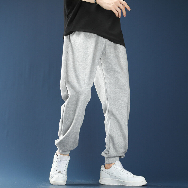 2021 New Summer Spring Mens Cotton Sweatpants Fashion Casual Mans Pants High Quality