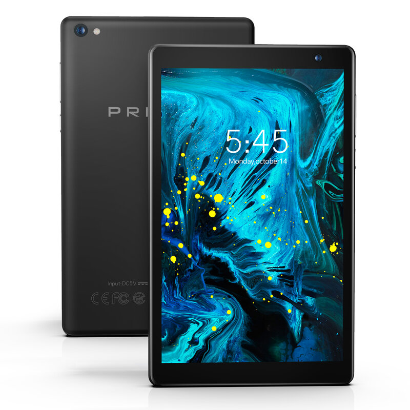 PRITOM 7 cal Tablet z androidem PC P7 32GB ROM tabletki czterordzeniowy z systemem Android 9.0 IPS wyświetlacz HD kamera WiFi Bluetooth Tablet z androidem