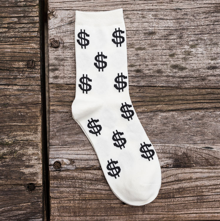 Criativo de alta qualidade harajuku moda masculina rua hip hop algodão unisex feliz meias engraçado skate chama meias