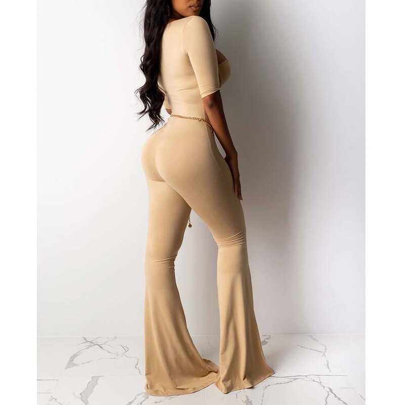 CACARE 2 Piece Pants Sets Women Two Piece Set Top and Pants Clothing Matching Sets Tracksuit Outfits F0541