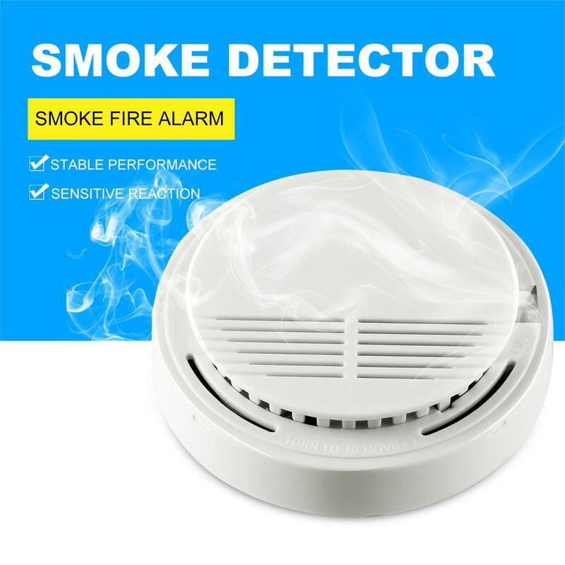 85db detector de fumaça incêndio proteção alarme sensor independente sem fio fumaça monitor para casa escritório segurança família