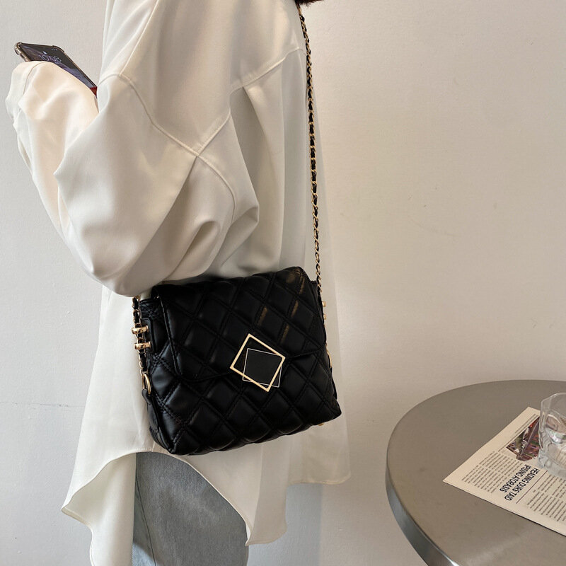 Fashion Luxury Designer Shoulder Bags PU Soft Ladies Bag Single Cross Shoulder Bag For Women Purses Crossbody Bags Cute