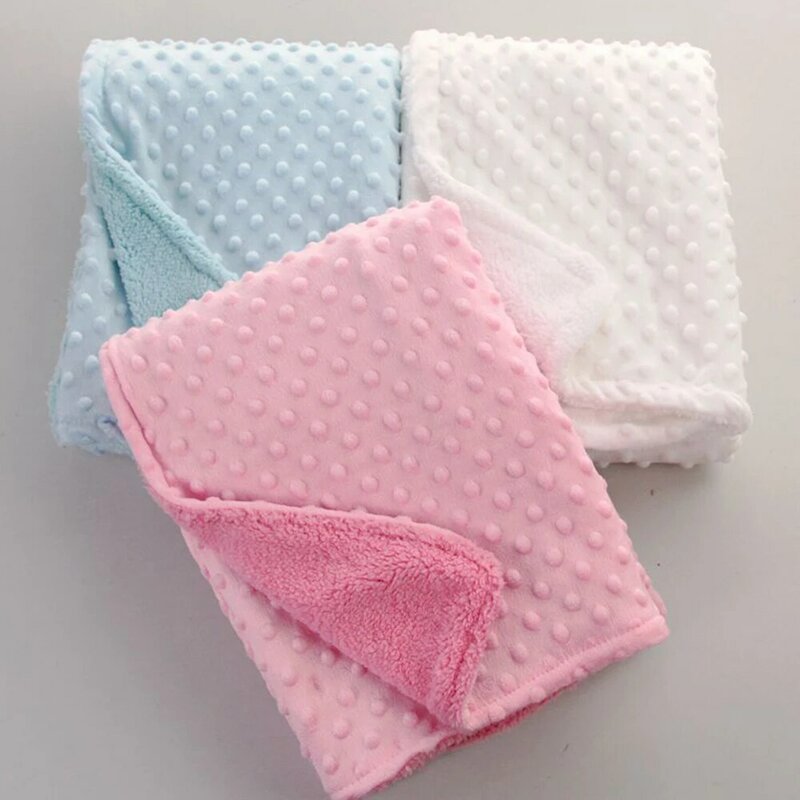 Мягкое покрывало для новорожденных, детское одеяло для кукол, весенне-летнее одеяло, детское одеяло, всесезонное одеяло