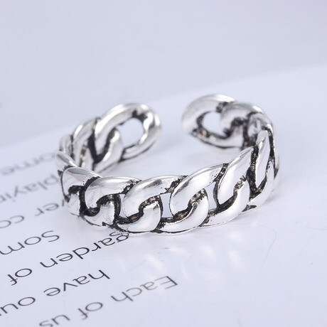 Venda quente 925 prata esterlina 9 estilos empilhável festa anel de dedo para mulheres original jóias finas presente