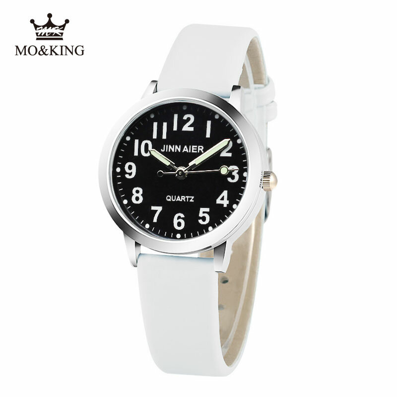 Luksusowa unikalna czarna liczba dzieci chłopcy dziewczęta zegarek kwarcowy na rękę zegar prezenty dla bransoletka dla dzieci Synoked Relojes Kid Watch