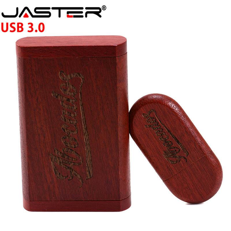JASTER USB 3.0โลโก้ที่กำหนดเองUsb + กล่องส่วนบุคคลโลโก้ไดรฟ์ปากกา8GB 16GB 32GB 64GB GBแฟลชไดรฟ์Usb Pendrive Memory Stick