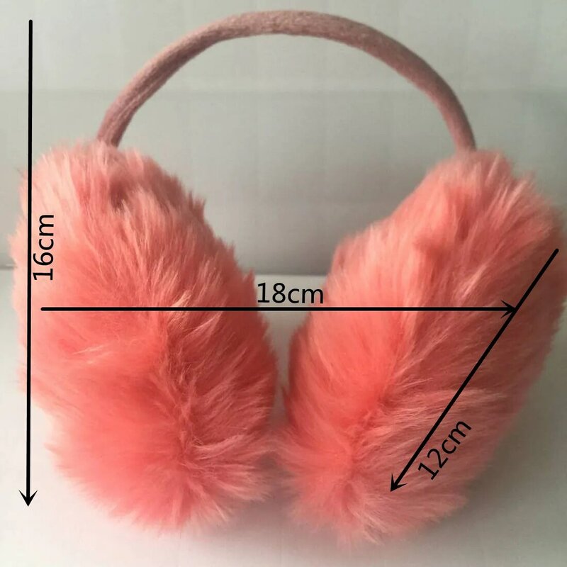 새로운 겨울 귀마개 따뜻한 플러시 따뜻한 귀 귀마개 소년 소녀 야외 귀마개 모조 토끼 머리 귀여운 귀마개, 인기 판매, 2020