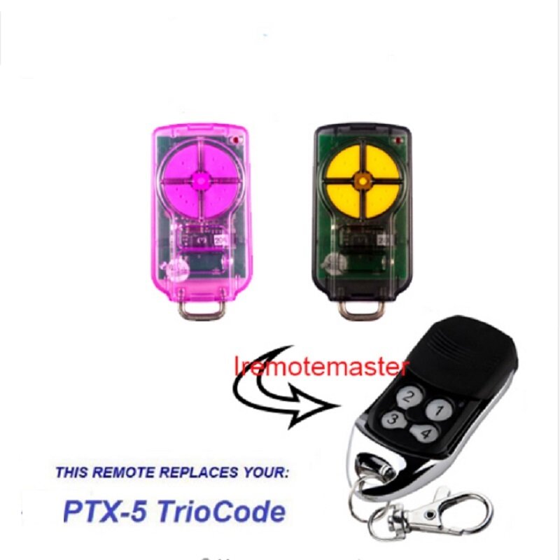 Pour ATA PTX5 PTX-5V1 TrioCode Ouvre-porte de Garage Porte/Porte de Garage Télécommande 433.92MHz Rolling Code Commande de Porte de Garage