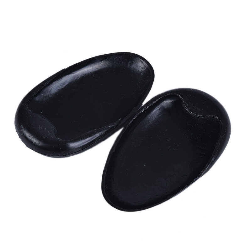 2 Pcs Haarverf Protector Professionele Kapper Oor Cover Plastic Black Shield Salon Kappers Styling Tools Accessoires