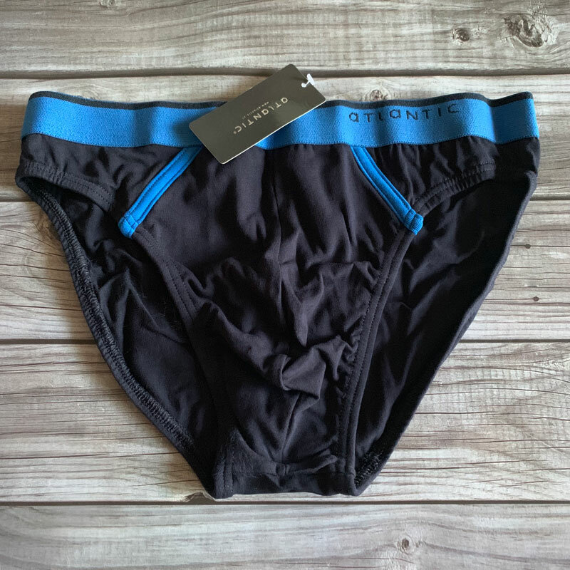 New! Atlantic Sexy Men's Underwear Elastic Cotton Brief Slip Plus Size