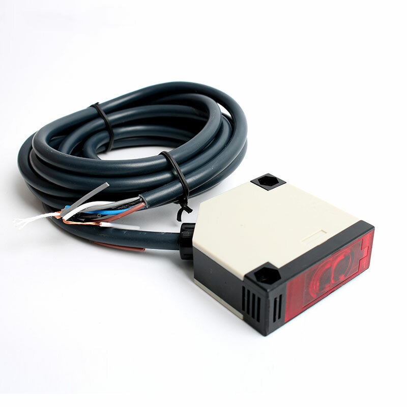 3M NO NC Retro Reflektif Fotolistrik Sensor Fotosel Lampu Motion Detector Listrik Proximity Sensor Alarm Keamanan