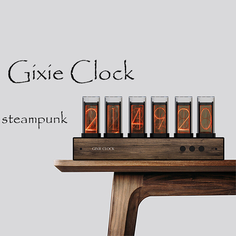 [Reloj GIXIE] Reloj de tubo cuasi-Glow RGB, reloj creativo