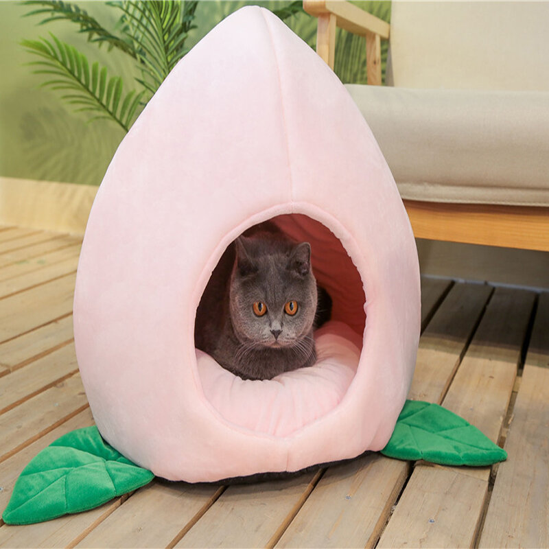 Velvet animal nest for animals | Velvet cat litter The best dog sleeping mattress Warm winter litter products Cat house