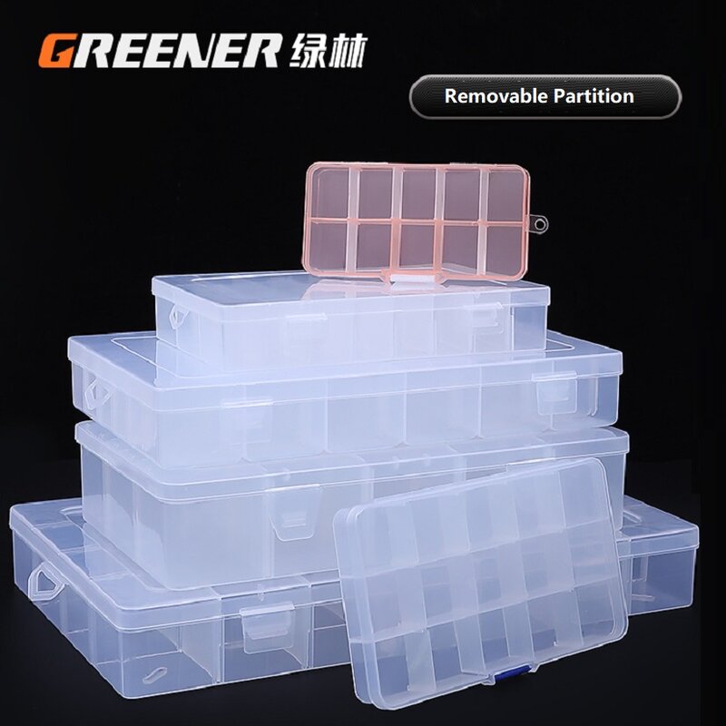 Gereedschapskist Voor Garage Plastic Organizer Containers Opslag Koffer Schroef Professionele Sieraden Toolbox Elektronische Componenten