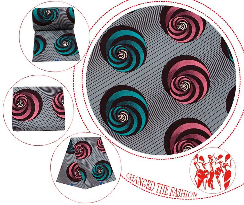 Pagne Afrikaanse Nieuwe Collectie Print Naaien Tissu Craft Diy Textiel 6 Yards Voor Jurk Ankara Real Wax 6 Yards casual Nigeria