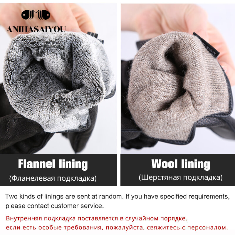 Gants d'hiver en peau de daim pour hommes, gants simples, gants en cuir pour hommes durables, gants en cuir véritable pour hommes, 8011N
