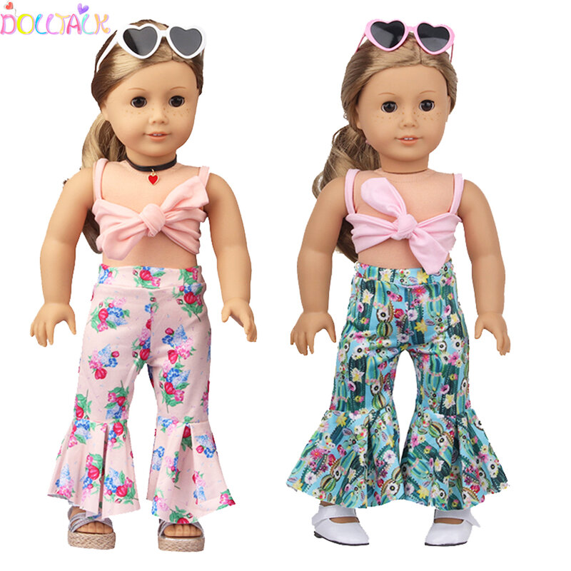 43cm Reborn noworodki lalka wiosna lato ubrania sukienka motyl spódnica dla 18 Cal American & OG dziewczyna lalka rosja DIY prezent zabawka