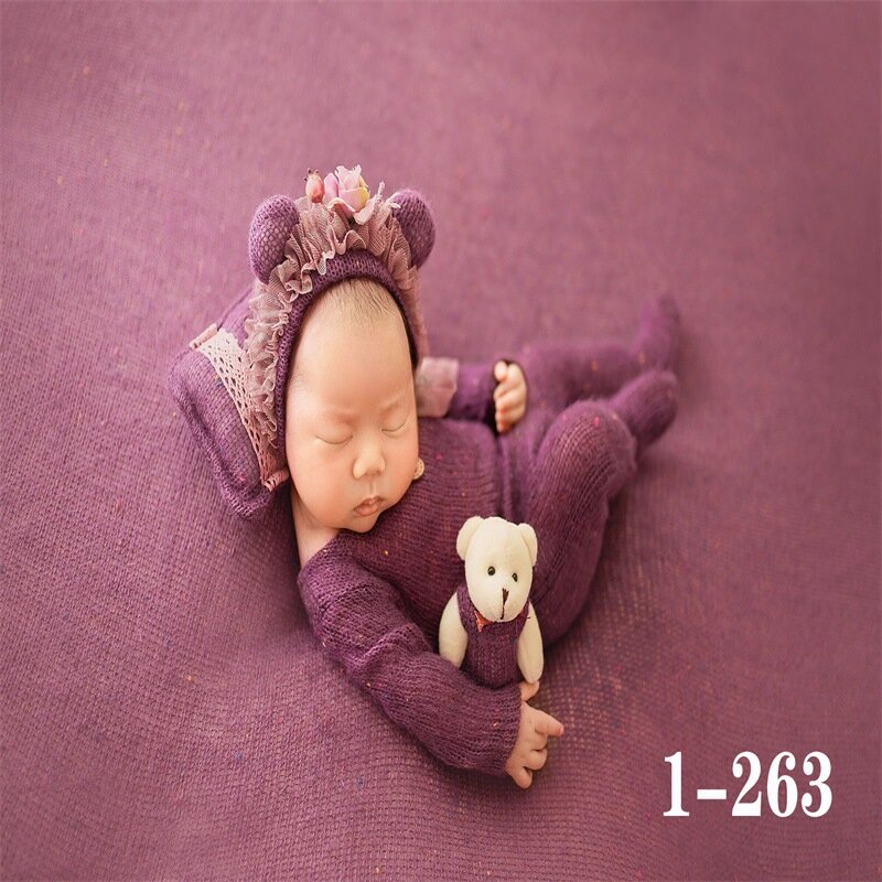 Recém-nascidos Fotografia Props, bebê malha cobertor, Swaddling Foto Backdrop, Photo Shoot, fundo do estúdio