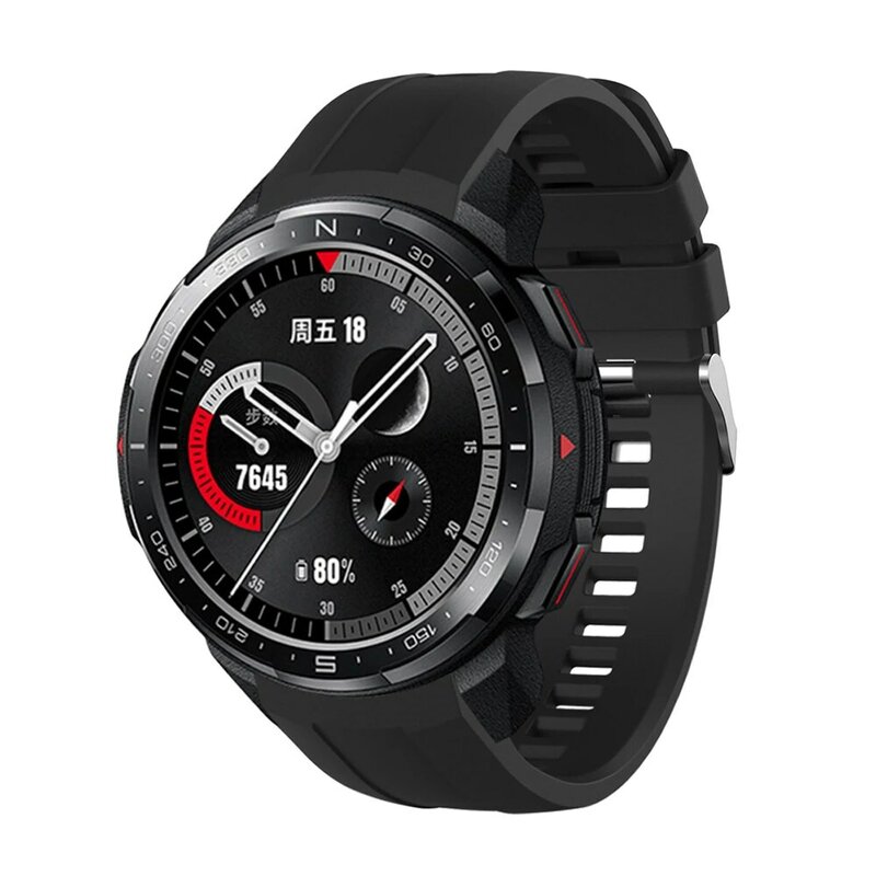 Pulseira de silicone para Huawei Honor, Pulseira relógio inteligente GS Pro, 22mm