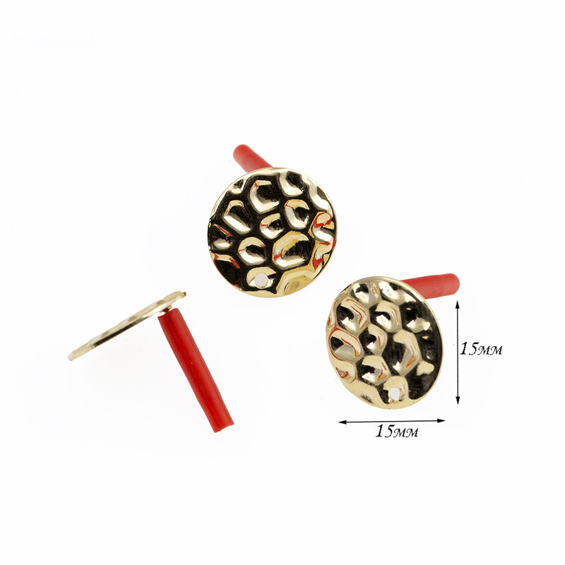 10 sztuk kolczyki DIY złącza kolczyk ustawienia stadniny kolczyki kolczyki zapinane z tyłu hak do tworzenia biżuterii znalezienie kolczyk ustawienie