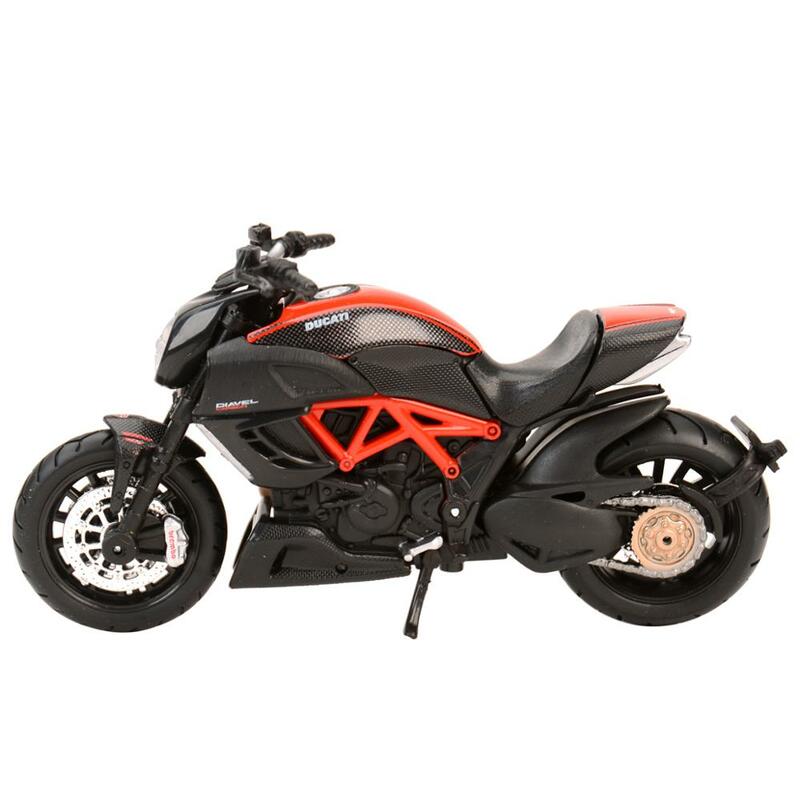 Maisto 1:18 Ducati демоel, коллекционные автомобили из углеродного сплава, литые под статическим давлением, аксессуары