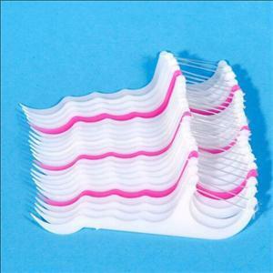 100 pçs fio dental escova interdental dentes vara palitos de dente fio fio fio picareta escarbadientes tandenstokers higene produto
