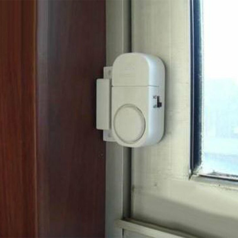 Sistema de alarma de seguridad para el hogar, sensores magnéticos independientes, alarma antirrobo inalámbrica independiente para puerta y ventana de entrada