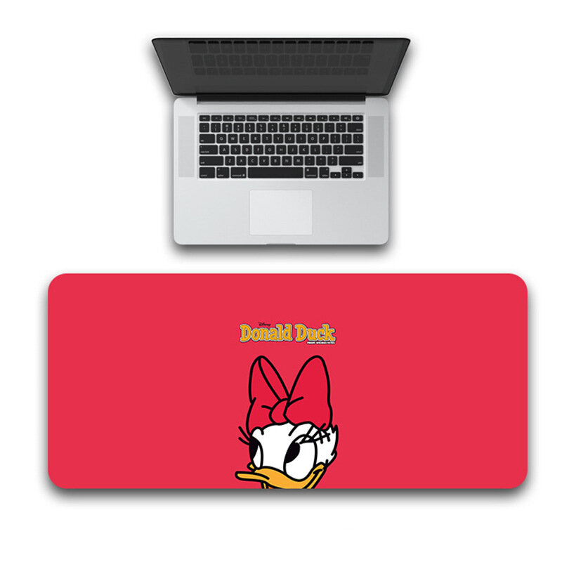 Donald Duck Daisy wasserdichte Schreibtisch Pad Protecter Maus Pad Tastatur Schreibtisch Matte Blotters Organizer mit Komfortable Oberfläche