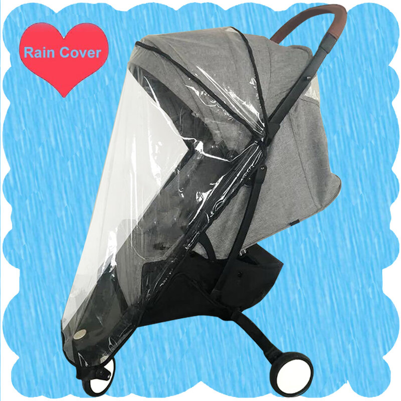 Stroller Accessories Rain Cover for Babyzen YOYO2 Baby YOYA Plus Windproof Infant Pram Pushchair Universal Raincoat
