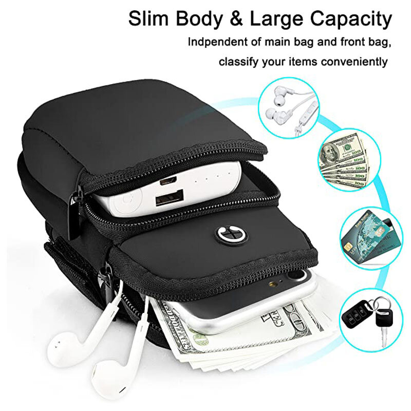 Universal 6.5'' Running Sport Armband Bag Waterproof Arm Bag Mobile Phone Bag Case Fitness Gym Arm Band For iPhone Samsung Huawe
