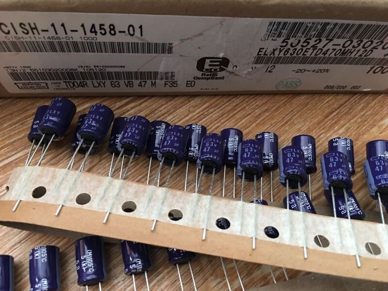 50pcs/lot Original JAPAN NIPPON LXY series 105C high frequency capacitor aluminum electrolytic capacitor free shipping