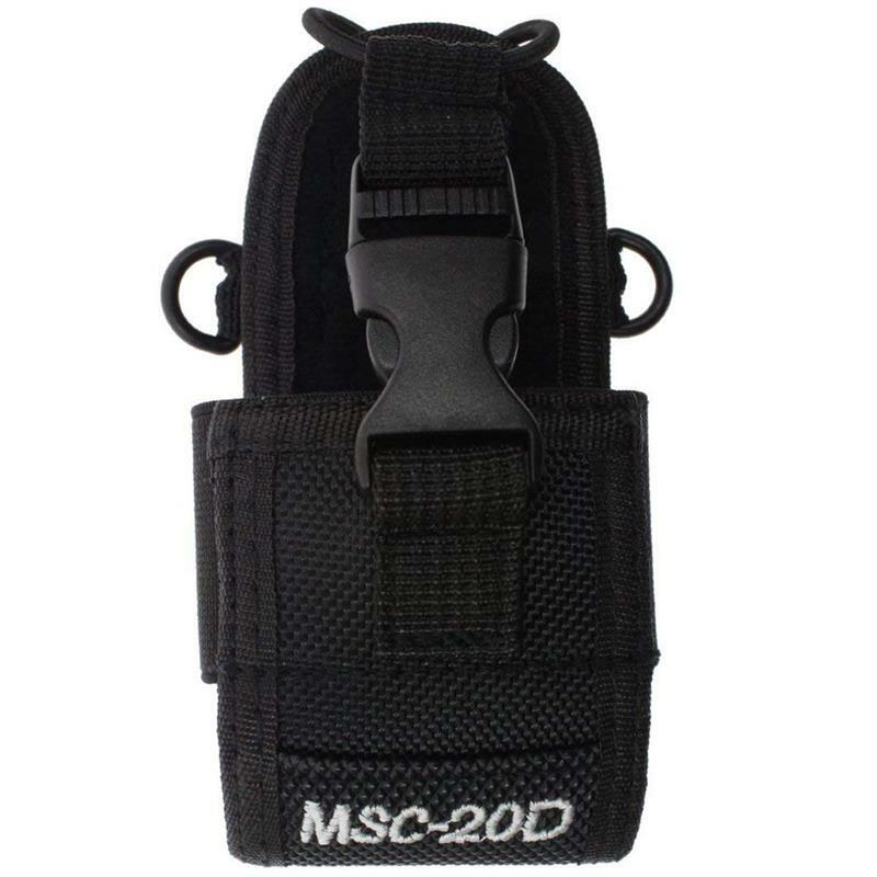 Étui en nylon radio bidirectionnel portable MSC-20D compatible avec les poudres Baofeng Walperforated Talkie GT Sac Walperforé pour talkie de chasse