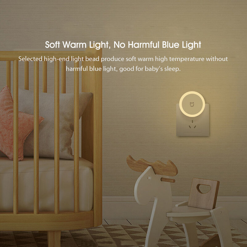 Originele Mijia Nachtlampje Led Indoor Infrarood Slimme Afstandsbediening Lichaam Bewegingssensor Smart Home Nachtlamp Magnetisch Geschenk