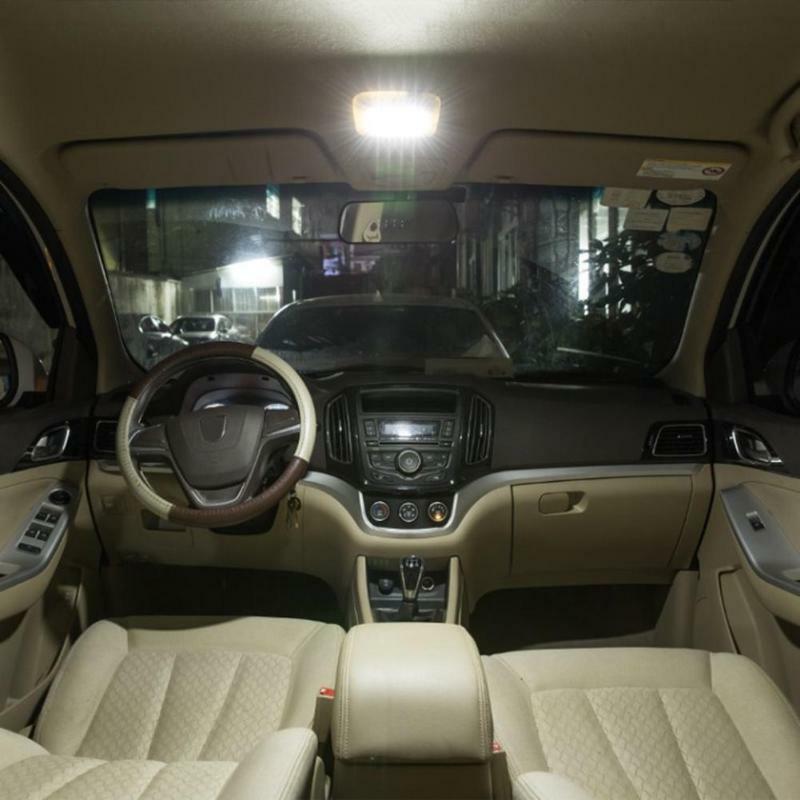 Luz de lectura Interior de coche con carga USB, lámpara magnética de techo con Control táctil, luz LED nocturna para el hogar