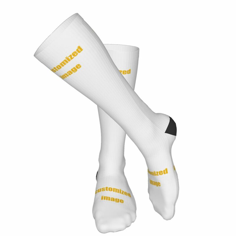 NOISYDESIGNS-calcetines gruesos y cálidos para mujer, medias personalizadas, informales, con estampado personalizado, para invierno, 2020