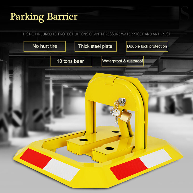 Ripiegare l'autoadesivo riflettente della barriera di sicurezza della serratura di parcheggio dell'automobile di sicurezza del veicolo