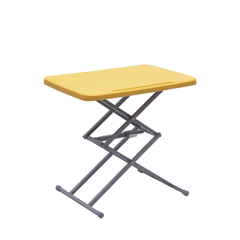 Portátil Standing Desk Stand up Desk Riser, 40cm-70cm Altura Ajustável Home Office Mesa Dobrável para Laptop Ao Ar Livre