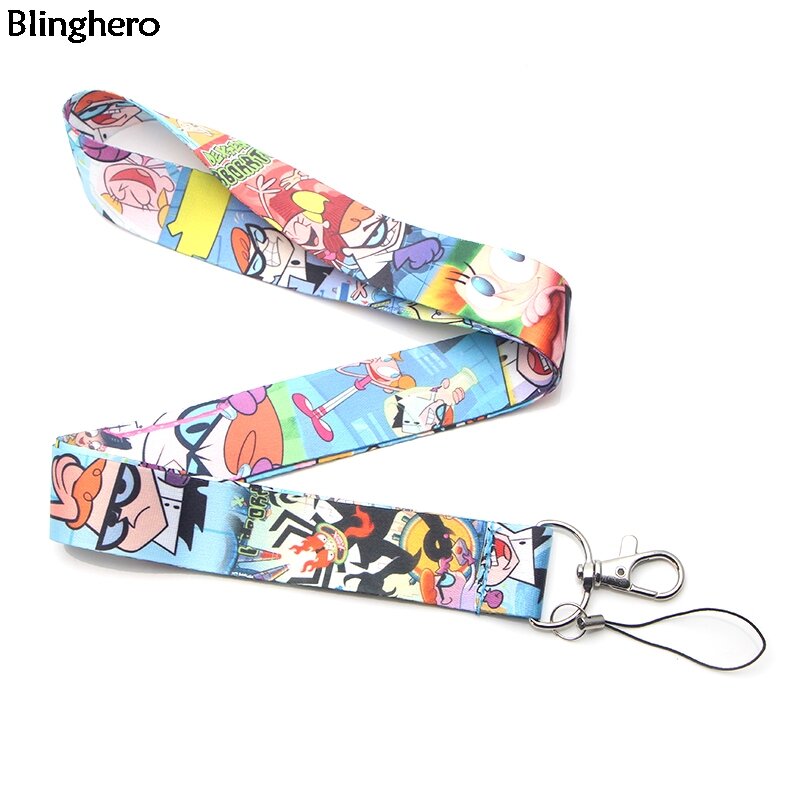 Blinghero держатель для телефона с мультяшным принтом, детский ремешок для ключей, для телефона, для шеи, с ключами, держатель для ID бейджа, BH0222