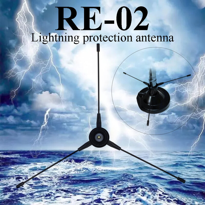 Nagoya RE-02 antena omnidirecional para carro, terra Redital, rádio móvel, 10-1300MHz, UHF-F