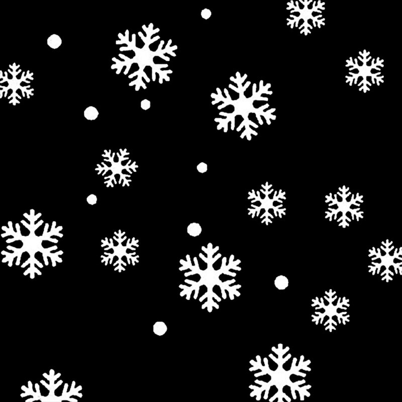 DIY Christmas Window Decoration Decals Reusable Waterproof White Snowflakes Glass Door/Shops Window Stickers