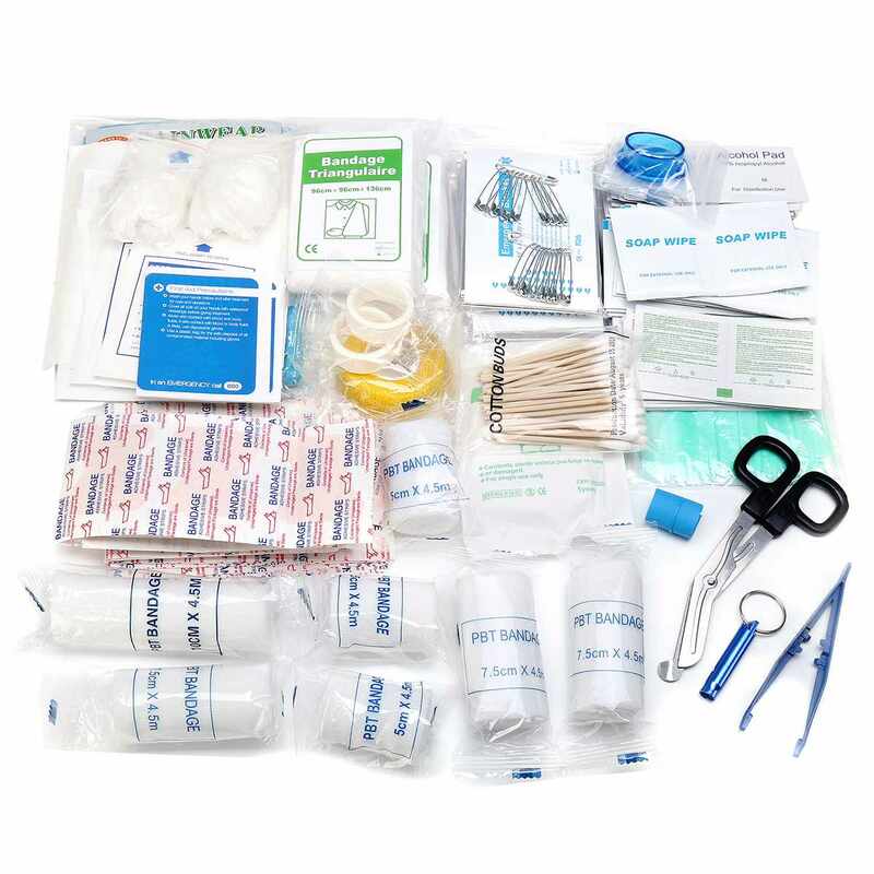 300Pcs Portable First Aid Kit Travel Outdoor Camping Home Household Emergency Bag Band Aid Bandage Treatment Pack Survival Kit