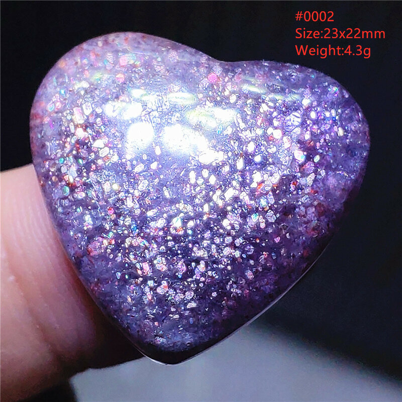 Natural Red Iolite Dichroite Flash Light Pendant Necklace Women Cordierite Blue Heart Blood Red Iolite Star Light Bead AAAAAA